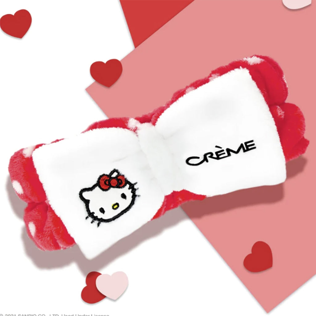 The Creme Shop - Plush Spa Headband Hello Kitty (Red & White) – TRUECOLOR  WHOLESALE
